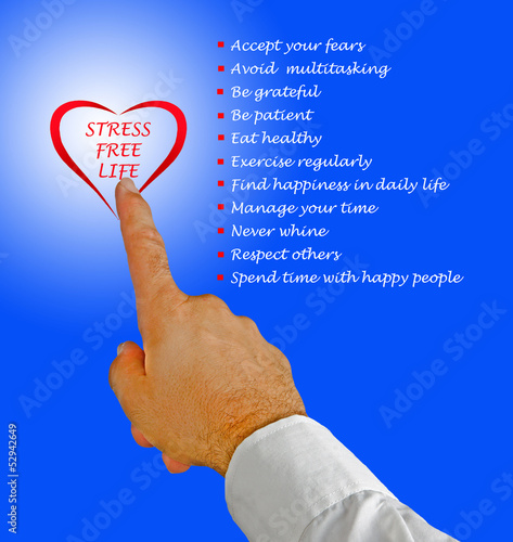 Photo: Stress free lifestyle tips Stress free lifestyle tips