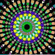 Concentric patterned texture