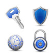 Security and protection symbols