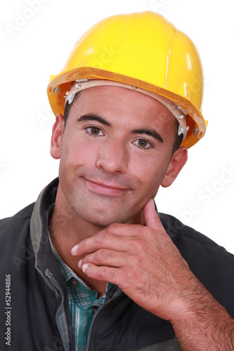 Photo: Portrait of a satisfied tradesman Portrait of a satisfied tradesman