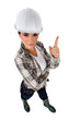 Photo: sexy craftswoman posing sexy craftswoman posing