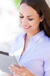 Woman With Digital Tablet