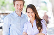 Business Couple Outdoors