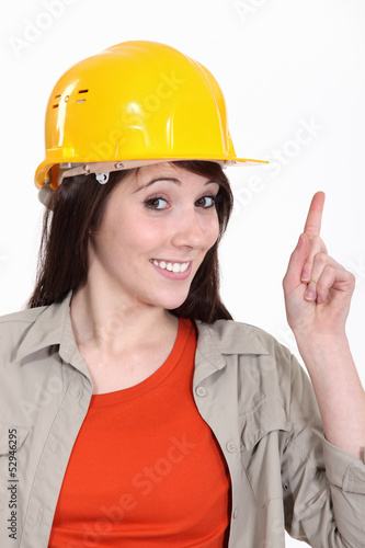 Photo: Female mason Female mason