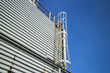 Ladder on tower