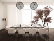 Modern Design White Dining Room | Interior Architecture