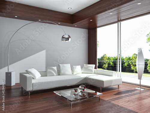 Illustration: Living room Living room