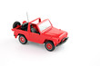 Photo: Red toy jeep Red toy jeep