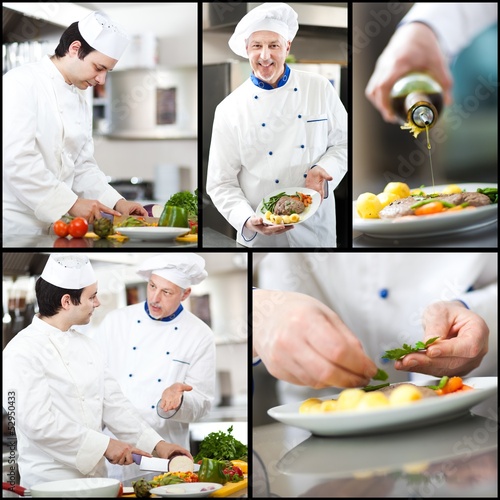 Photo: Chef collage Chef collage