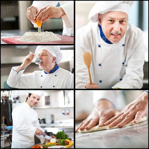 Photo: Chef collage Chef collage