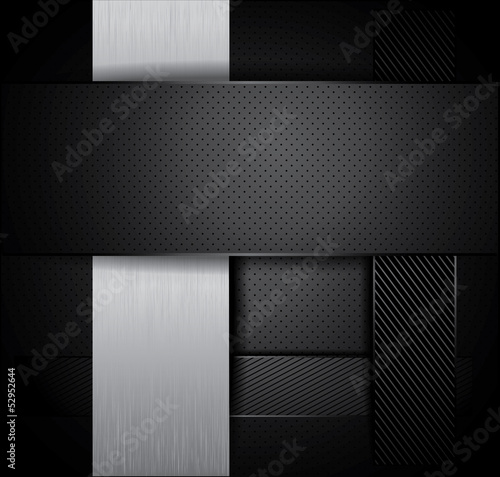 Vector: metal background metal background