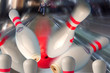 canvas print picture - Bowling