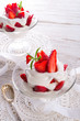 Foto: strawberry with cream strawberry with cream