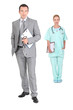 Doctor and nurse