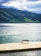 at the lake