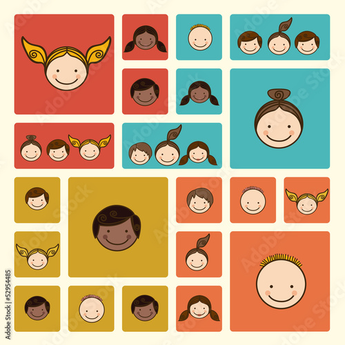 Vector: world people world people