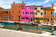 Canal In Burano