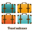 travel suitcases