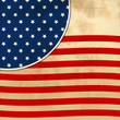 American flag background with stars symbolizing 4th july indepen