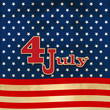 American flag background with stars symbolizing 4th july indepen
