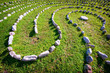 curve of rocks