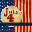 American flag background with stars symbolizing 4th july indepen