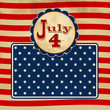 American flag background with stars symbolizing 4th july indepen