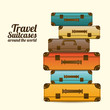 travel suitcases