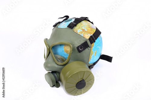 Photo: Global Earth pollution Global Earth pollution