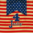 American flag background with stars symbolizing 4th july indepen