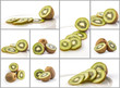 Collage of kiwi
