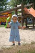 Kinderfest im Sommer mit Hüpfburg