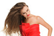 Beautiful young woman portrait