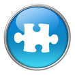Bottone vetro puzzle