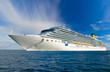 cruise ship at sea