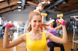 Woman working out