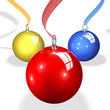 Palline albero di Natale colorate