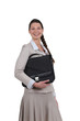 Photo: Young business professional carrying a briefcase Young business professional carrying a briefcase