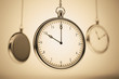 Old fashioned clock.