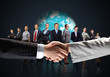 image of business handshake