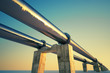 Pipeline sunset.