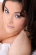 Woman in bed