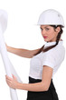 Photo: Female architect Female architect