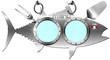 Tuna Menu Metallic Signboard