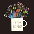 Greetings card, Happy Birthday