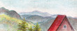 Red roof