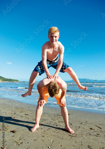 Photo: Fun at the beach Fun at the beach