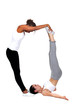 Photo: Young women doing aerobics Young women doing aerobics