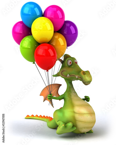 Illustration: Fun dragon Fun dragon