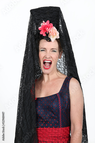 Photo: Spanish woman Spanish woman